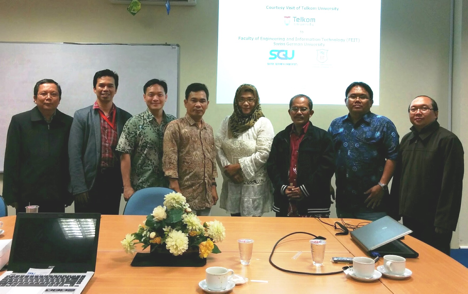 Visit from Faculty of Applied Science Telkom University to Bachelor of Mechatronics Swiss German University