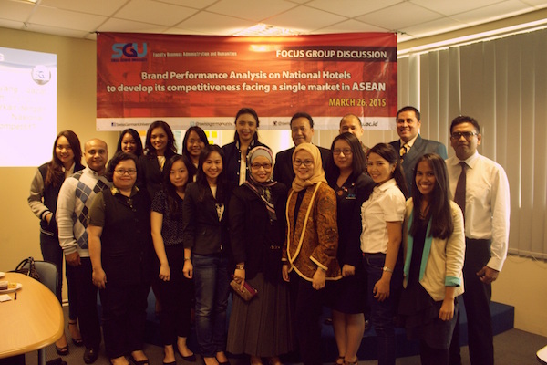 BAH Faculty held a Focus Group Discussion on Brand Performance Analysis on National Hotels to Develop Competitiveness Facing a Single Market in ASEAN