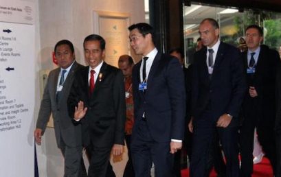 Chairman of SGU Board of Patronage Assisted President of Indonesia at World Economic Forum