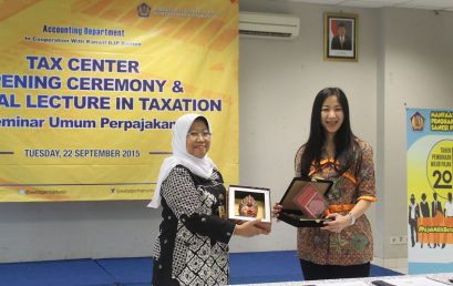 OPENING CEREMONY of SGU TAX CENTER