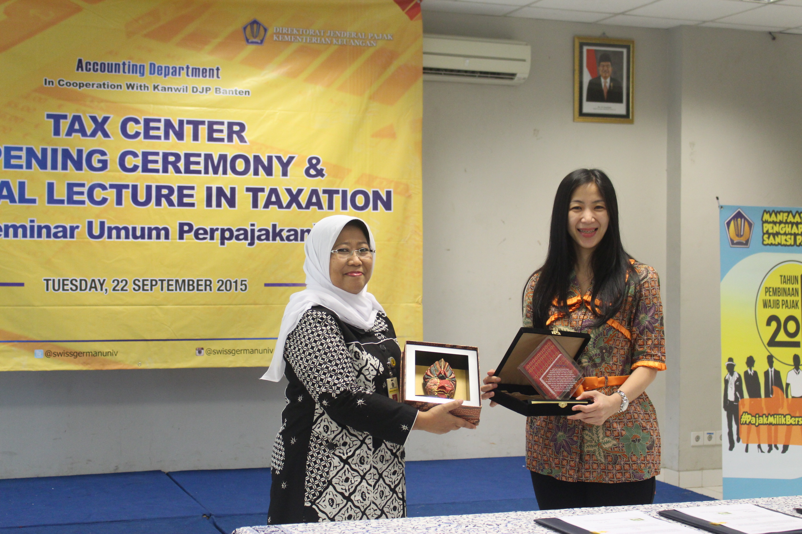 OPENING CEREMONY of SGU TAX CENTER