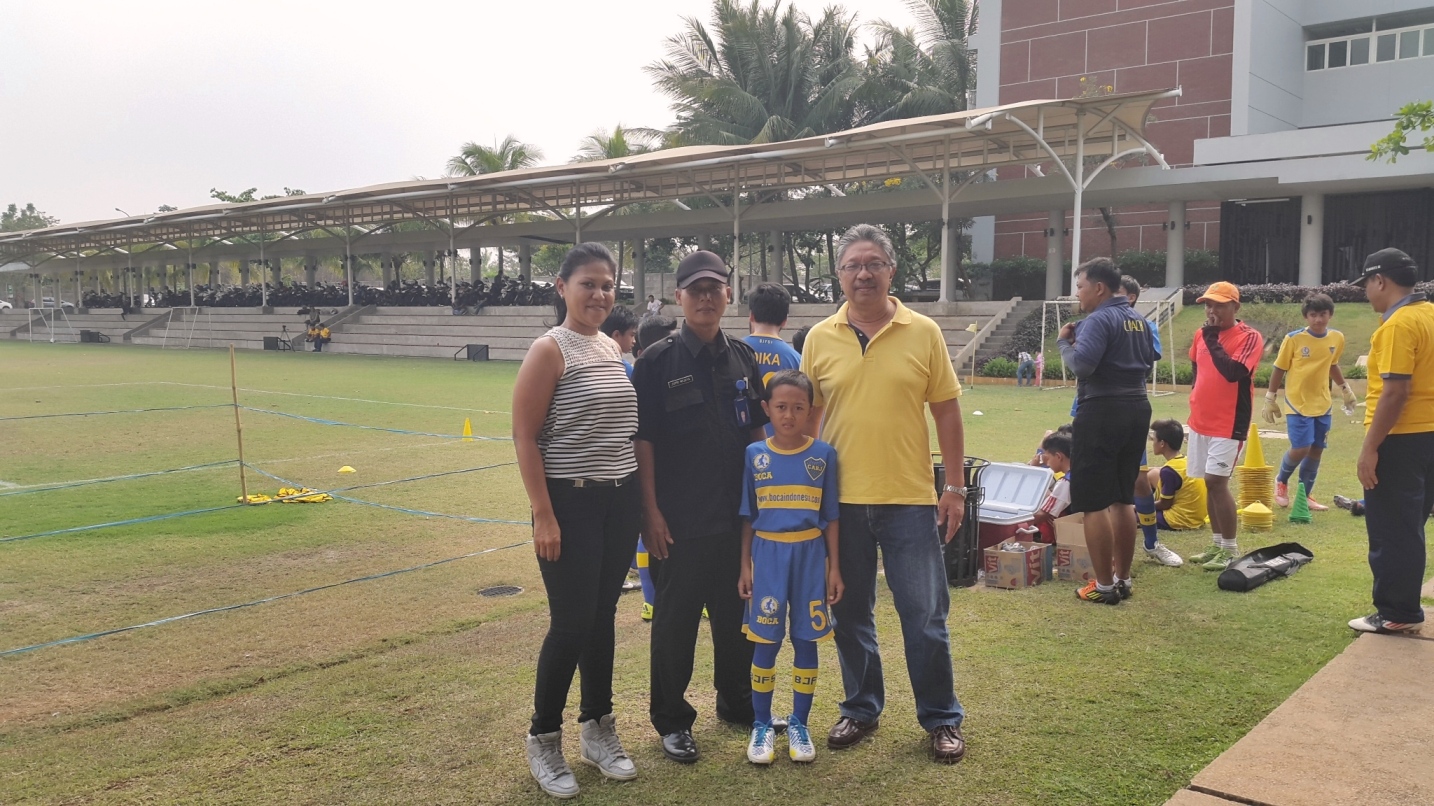 Boca Junior Football Schools Indonesia Provides Scholarship to Young Talented Child