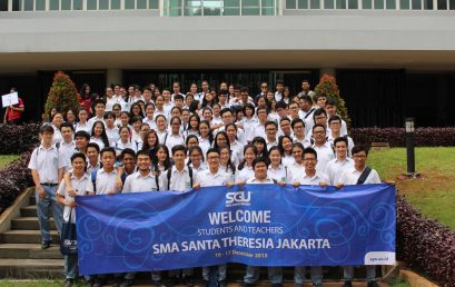 Around 210 Students of SMA Santa Theresia Visited Swiss German University