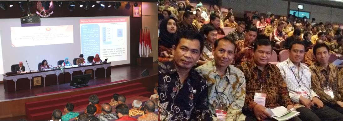 Master of Mechanical Engineering Students attended “Strengthening ASEAN Economic Community Resilience in Facing the Global Economic Crisis” International Seminar