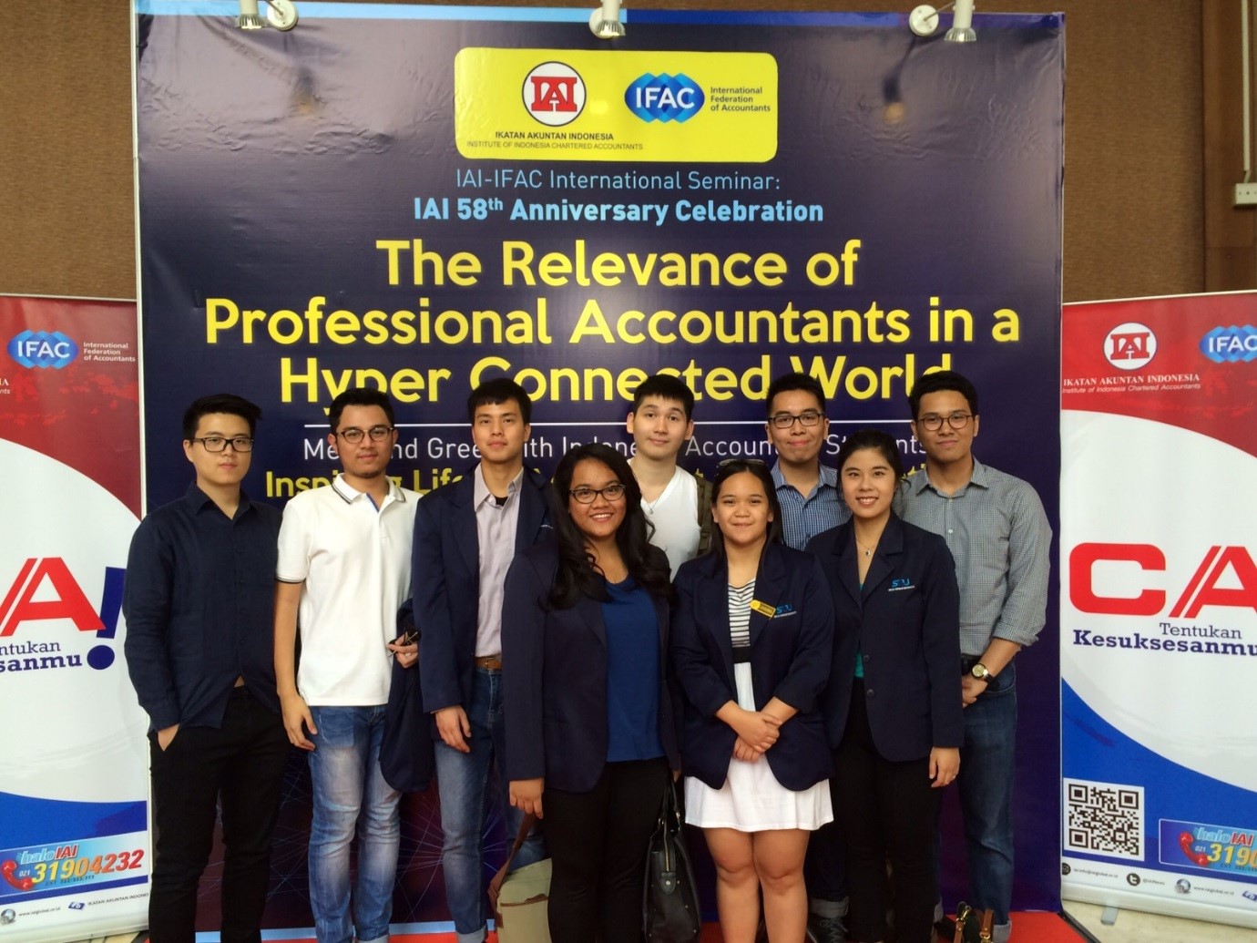 The Accounting Department Attended IFAC and IAI Gathering