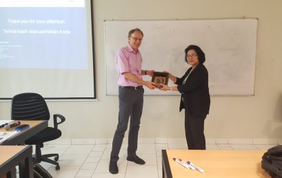 Guest Lecture with Dr Andreas Kleine