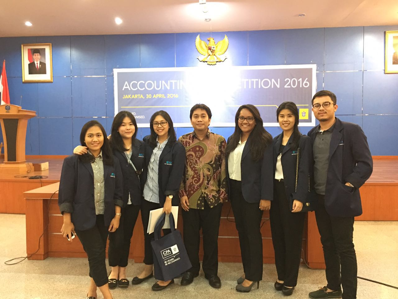 Accounting Students of SGU Participated in the CPA Australia Accounting Competition 2016