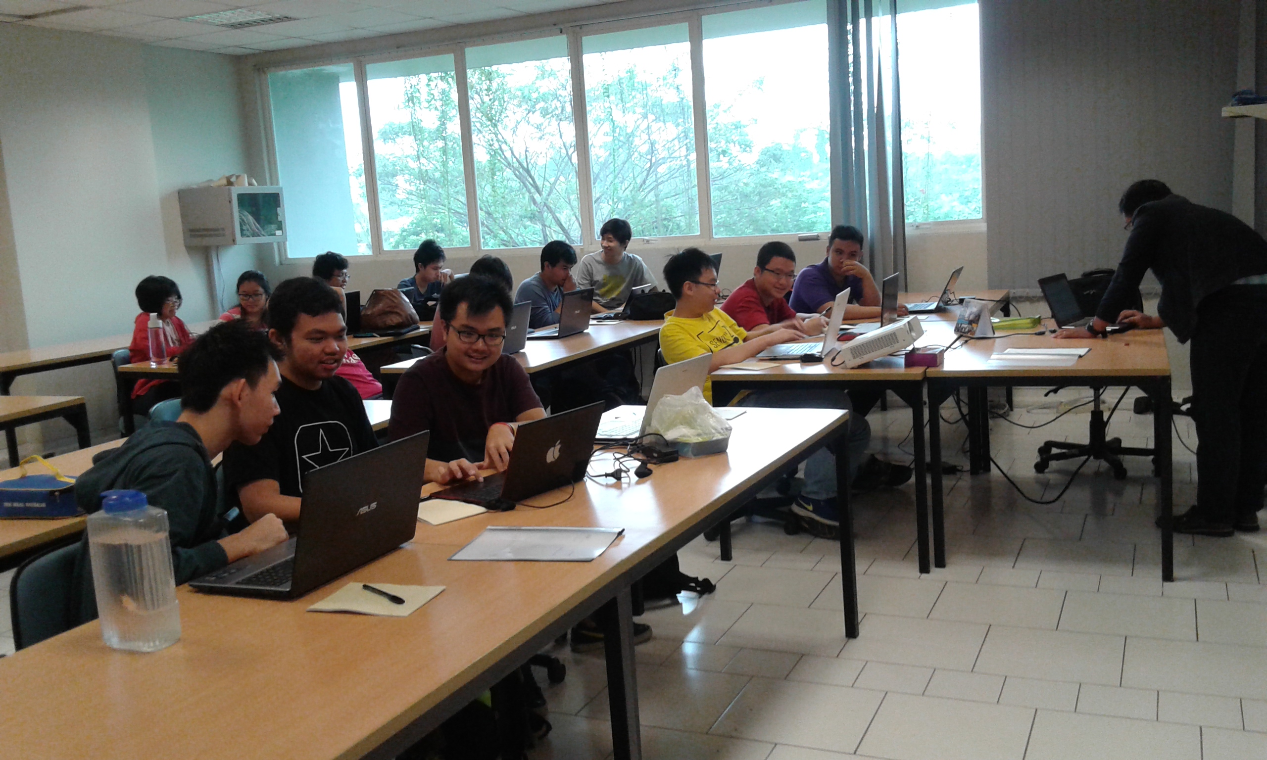 ASP .NET Training prior to IT Students Internship Program in Indonesia