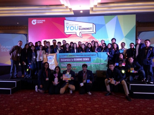 Strategic Management Excursion to Gunung Sewu 2nd Youth Summit 2016