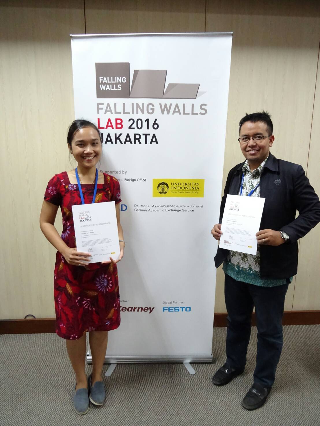 SGU Student and Lecturer Rose as Finalists at Falling Walls Lab 2016