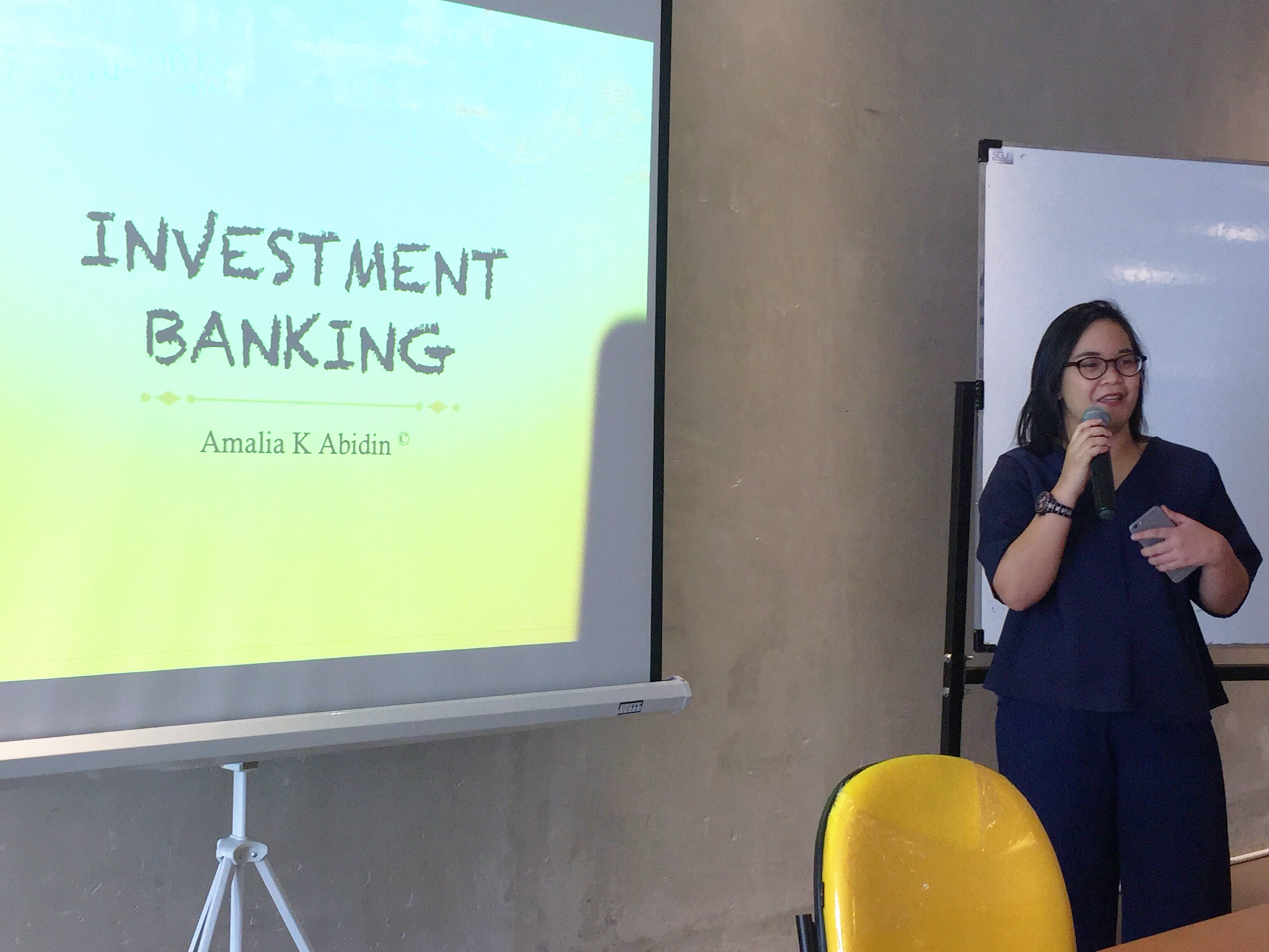 SGU Alumna Delivers Guest Lecture on Investment Banking