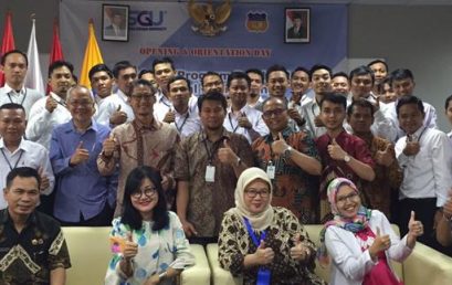 Convocation Ceremony and Orientation Day of the Second Cohort Class (Industrial Engineering) under an Academic Cooperation between  PT Gajah Tunggal Tbk, SGU, and Polytechnic Gajah Tunggal