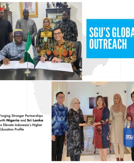 SGU’s Global Outreach: Forging Stronger Partnerships with Nigeria and Sri Lanka to Elevate Indonesia’s Higher Education Profile”