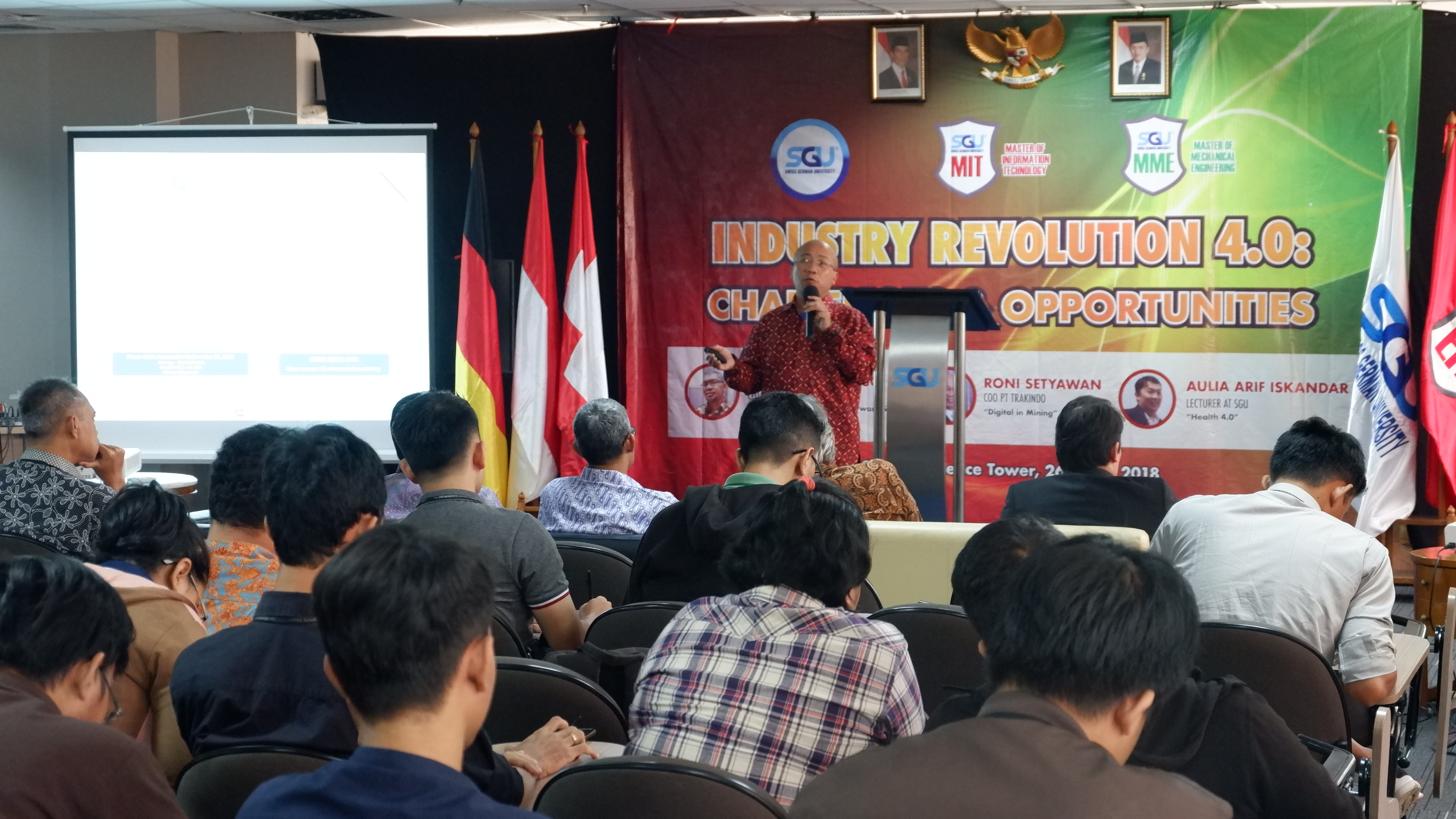 SGU Held Seminar in Industrial Revolution 4.0 To Strengthen Student Knowledge