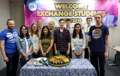 Exchange Students – Welcoming Ceremony