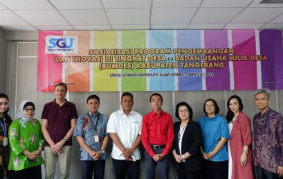 SGU Collaborate with BUMDesa Tangerang District to Support the Community in Tangerang Area