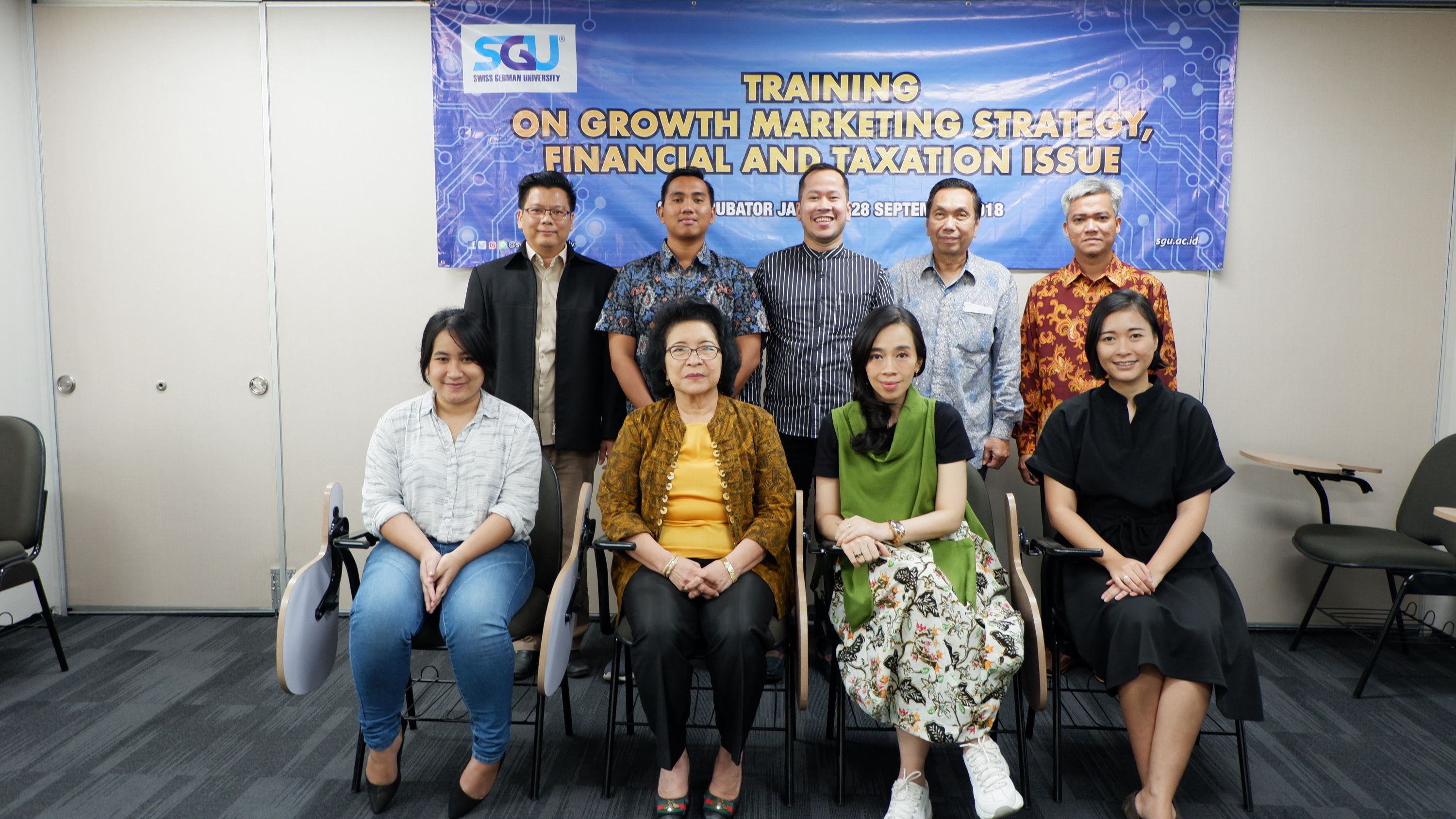 Workshop in Digital Marketing & Taxation for SGU Business Incubator Tenants