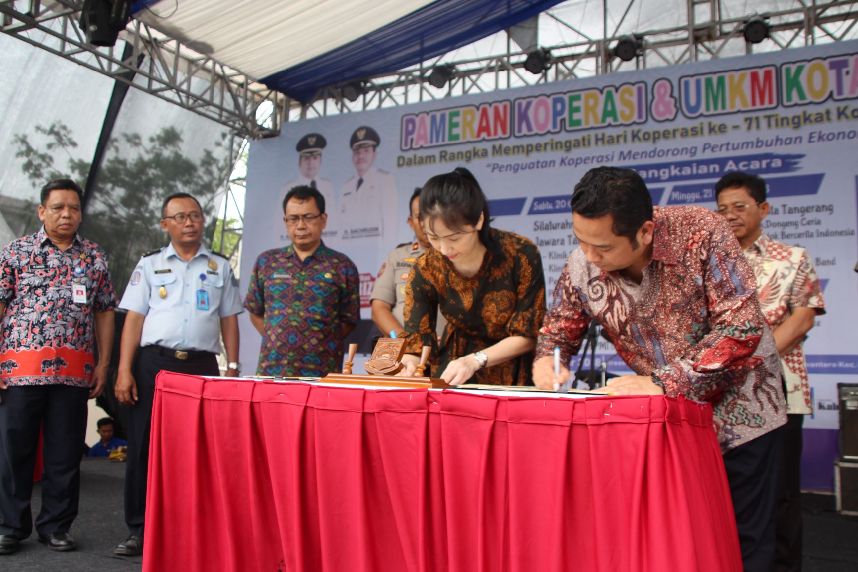 SGU Supports the Development of Tangerang Cooperative (Koperasi)
