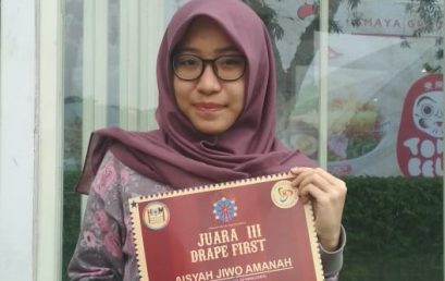 Business Administration Student Wins Drape First Competition at Universitas Pembangunan Jaya