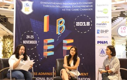 IBEF 2018: Strengthening Indonesia’s Economy through Millennial  Entrepreneurs as the Game Changer