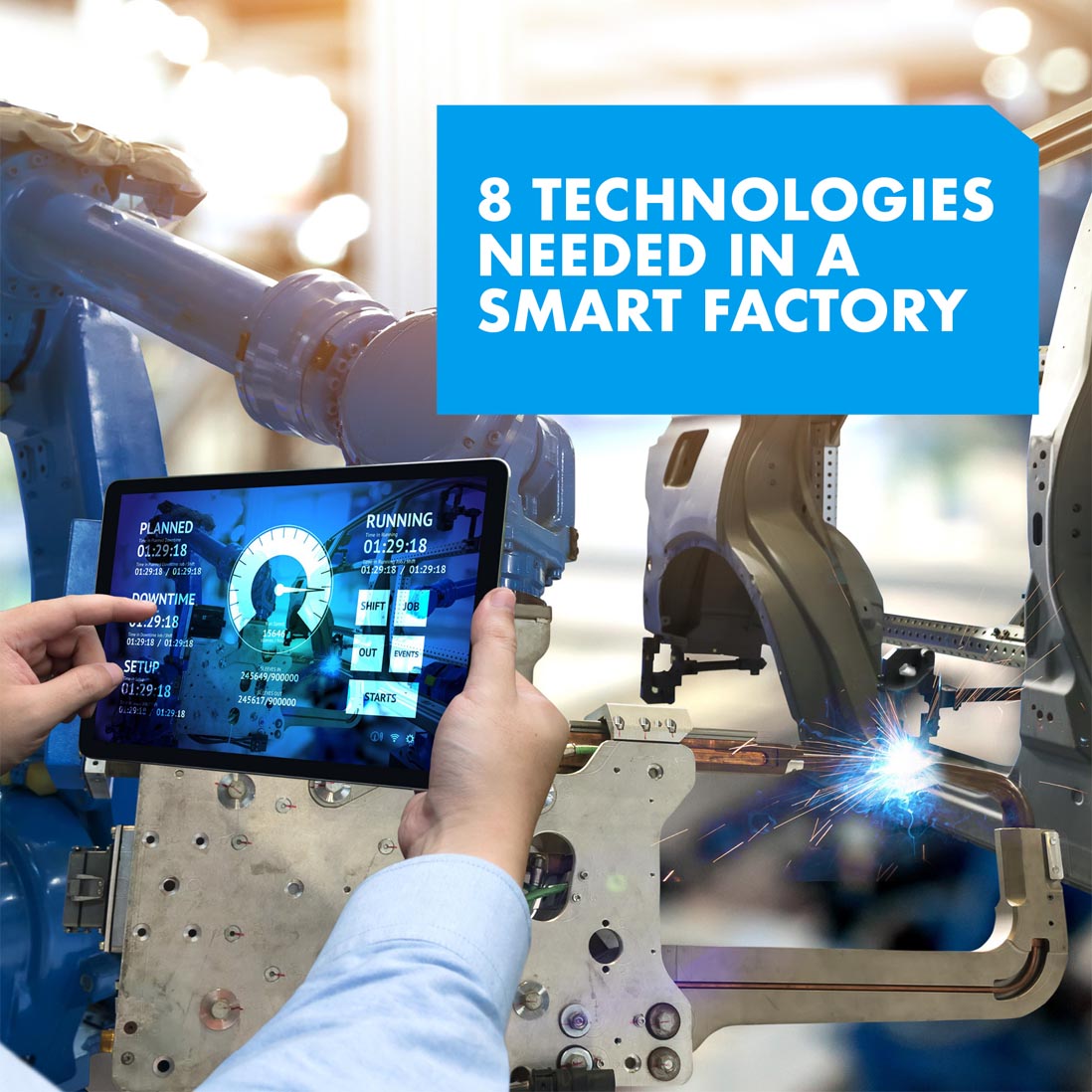 8 Technologies Needed in a Smart Factory