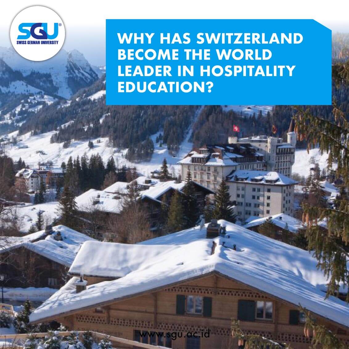 Why has Switzerland become the world leader in hospitality education?