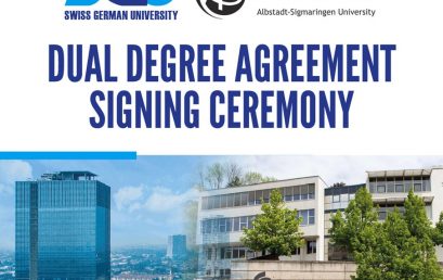 SGU and Albstadt-Sigmaringen University Sign the New Dual Degree Programs