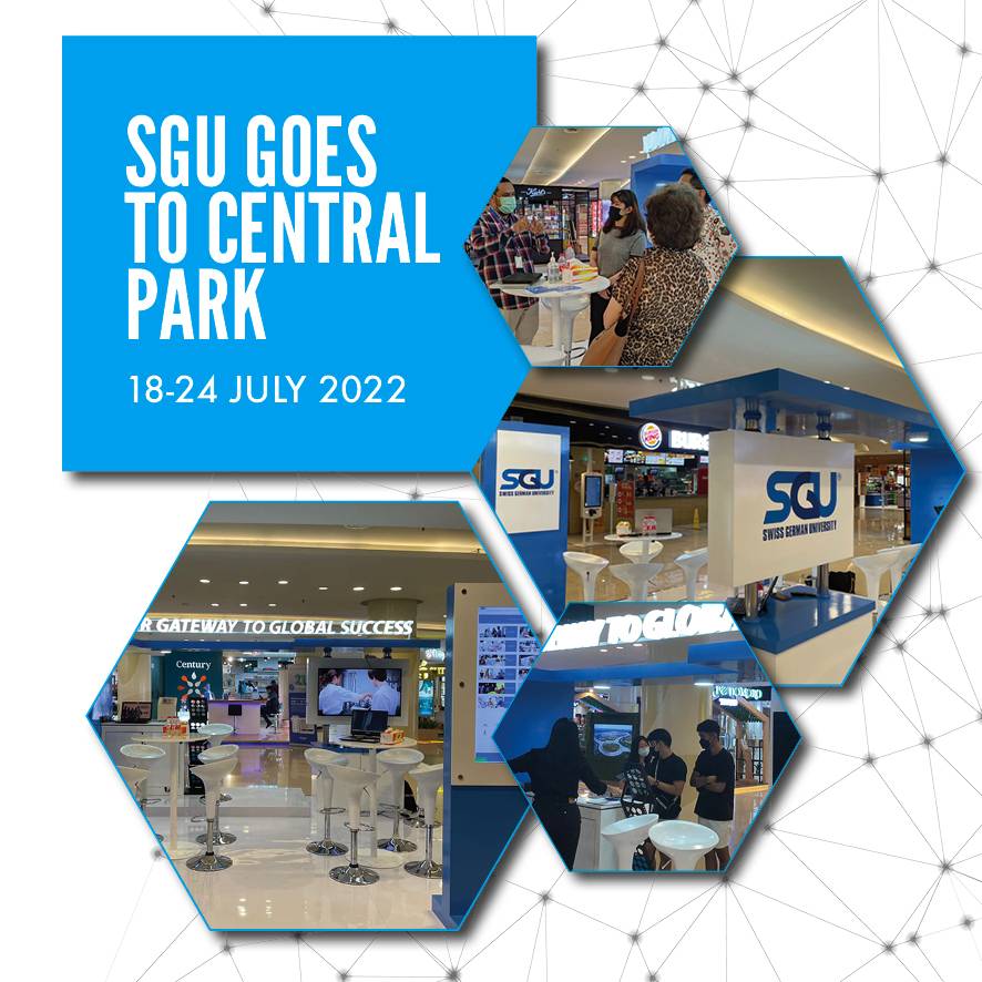 SGU goes to Central Park Mall: Exhibition from 18-24 July 2022