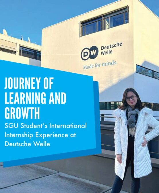 Journey of Learning and Growth: SGU Student’s International Internship Experience at Deutsche Welle