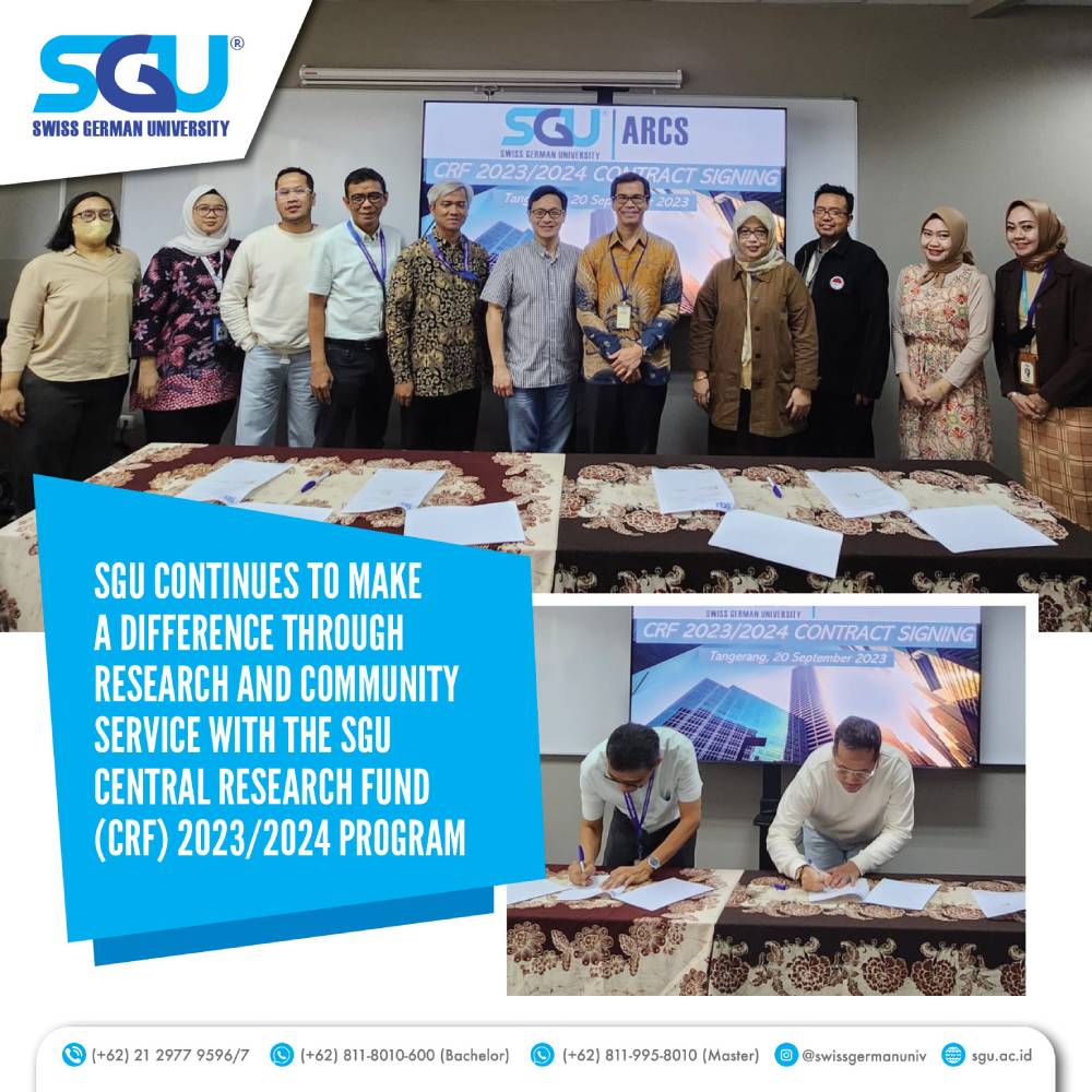 SGU Continues to Drive Innovation and Community Impact with the Central Research Fund (CRF) 2023/2024