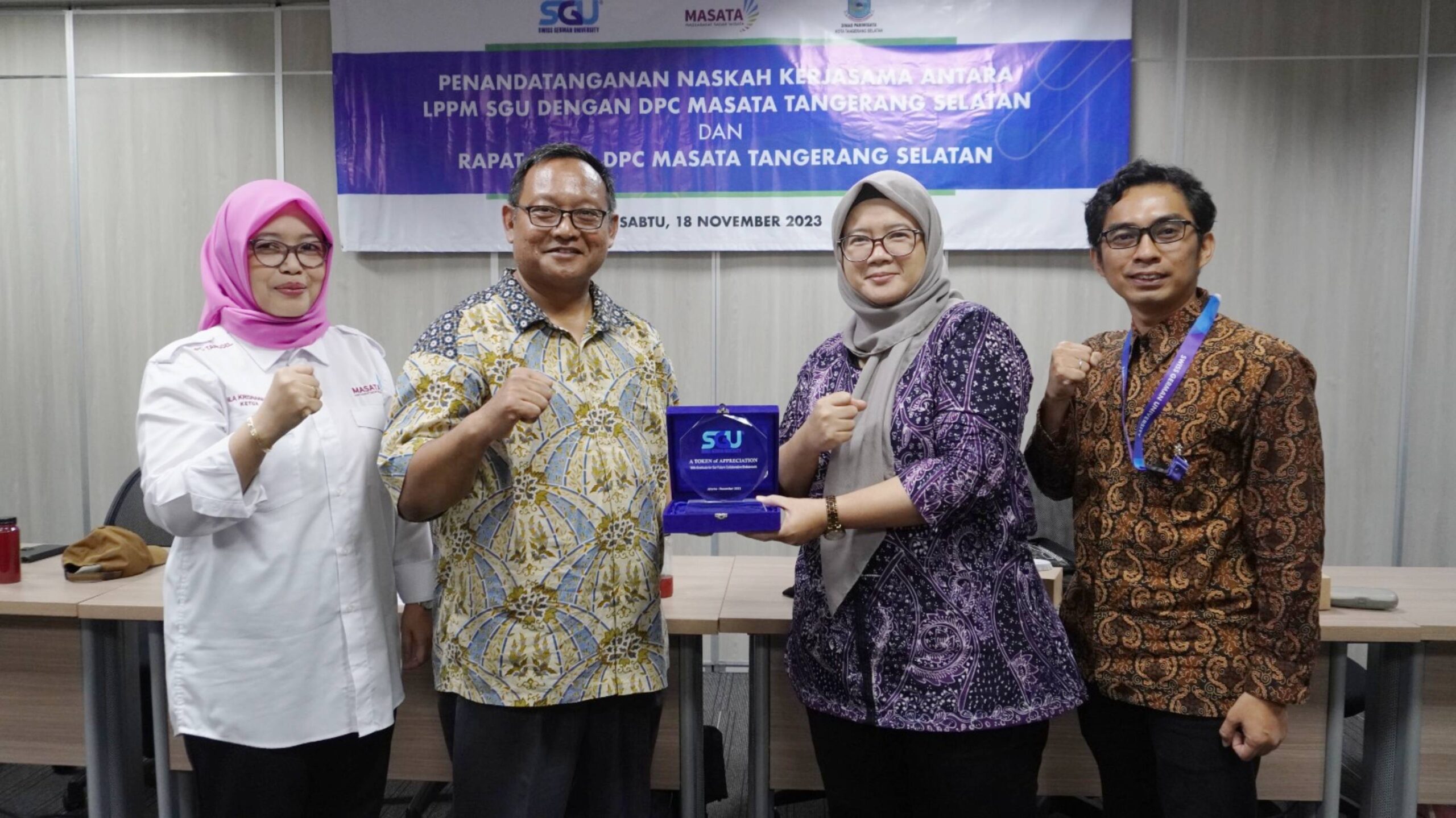 Strengthening Tourism: SGU’s LPPM and MASATA Collaborate for South Tangerang’s Tourism Development