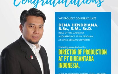 The Education and Industry Sectors Reunite Through the Appointment of a Swiss German University Researcher as Production Director of PT Dirgantara Indonesia