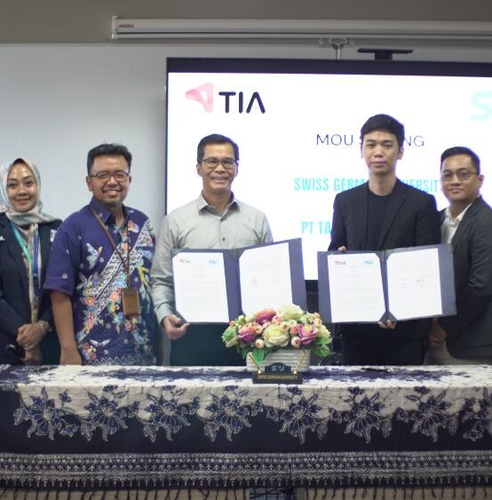 Swiss German University (SGU) Signs MOU with Tata Informasi Asia (TIA) to Foster Training and Certification Programs