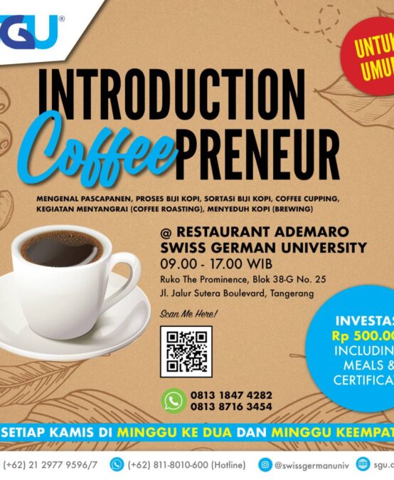 Embark on Your Coffee Journey with SGU’s Introduction Coffeepreneur Program!