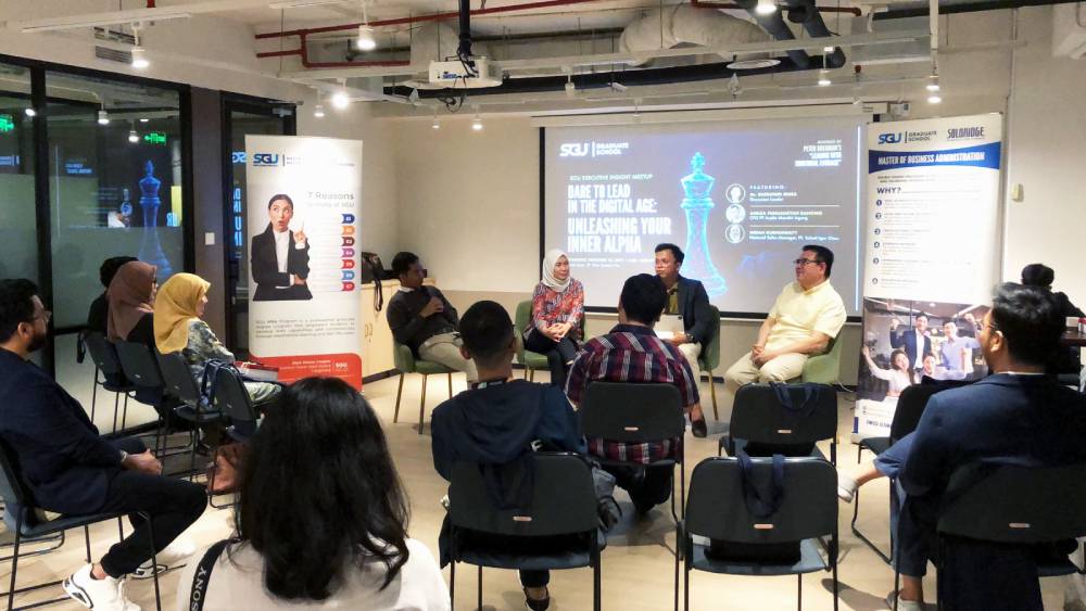 SGU Executive Insight Meetup Inspires Leaders to “Dare to Lead in the Digital Age”