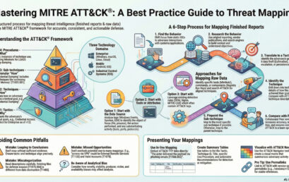 Best Practices for Mapping Cyber Threats Using the MITRE ATT&CK Framework