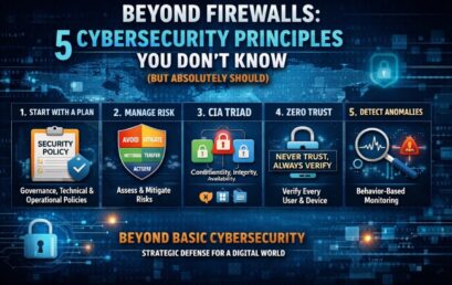 Beyond Firewalls: 5 Cybersecurity Principles You Don’t Know (But Absolutely Should)