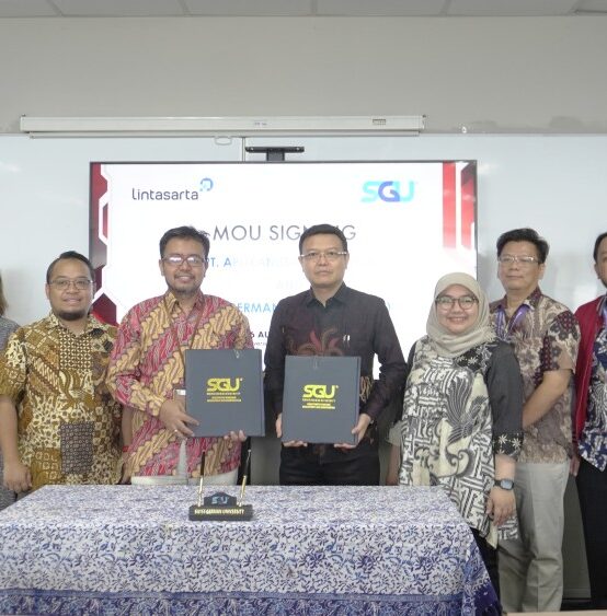 Swiss German University Signs MoU with PT Aplikasinusa Lintasarta to Strengthen Technology Collaboration
